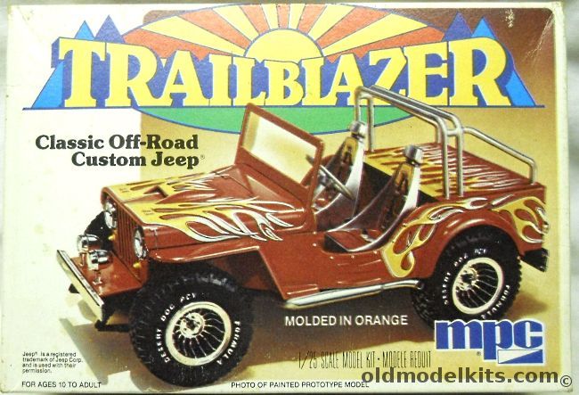 MPC 1/25 Jeep Trailblazer, 1-0852 plastic model kit